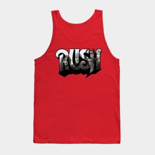 Rush Black and White Tank Top